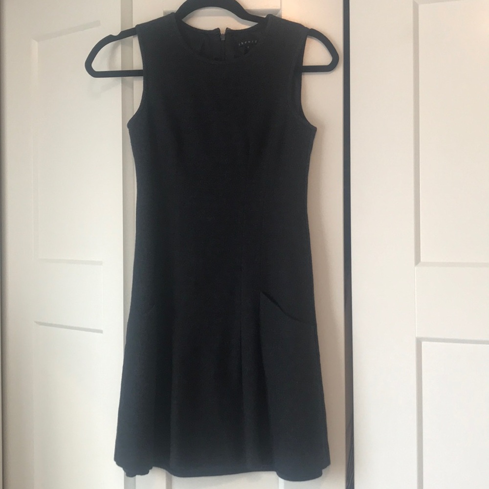Theory tweed work dress